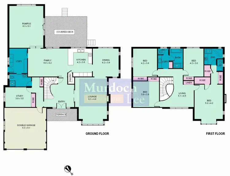 Floorplan of Homely house listing, 6 Pardalote Way, West Pennant Hills NSW 2125