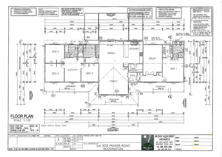 Floorplan of Homely house listing, 51 Fraser Road, Boddington WA 6390