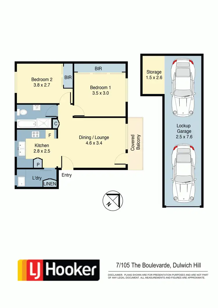 Floorplan of Homely apartment listing, 7/105 The Boulevarde, Dulwich Hill NSW 2203