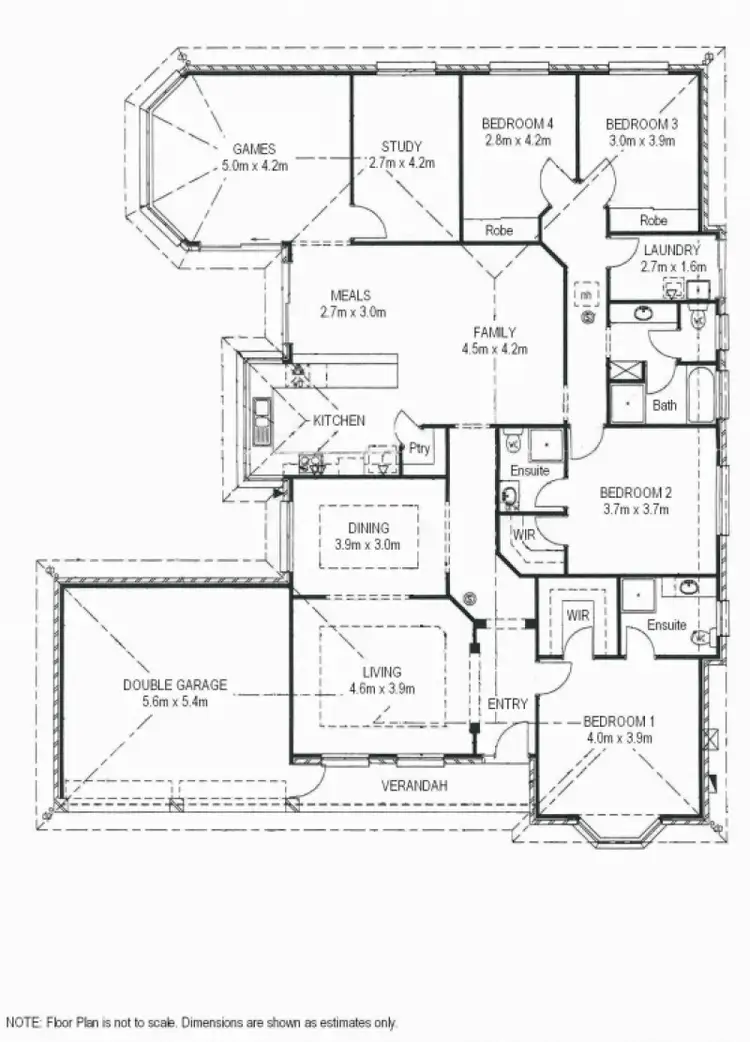 Floorplan of Homely house listing, Address available on request