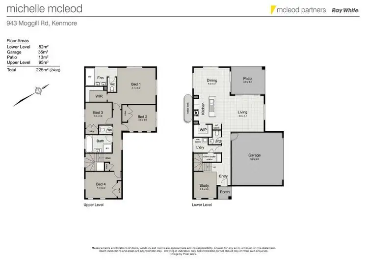 Floorplan of Homely house listing, 943 Moggill Road, Kenmore QLD 4069