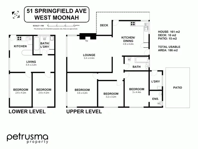 Floorplan of Homely house listing, 51 Springfield Avenue, West Moonah TAS 7009