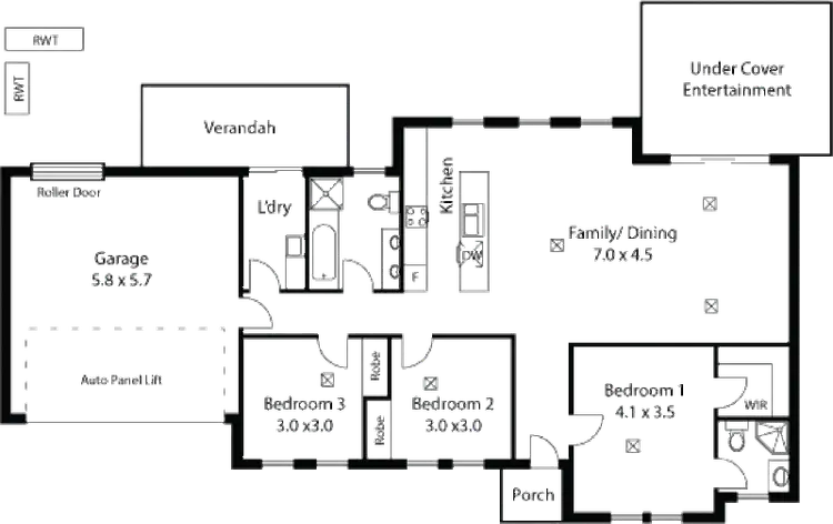 Floorplan of Homely house listing, 56A Maple Avenue, Rostrevor SA 5073