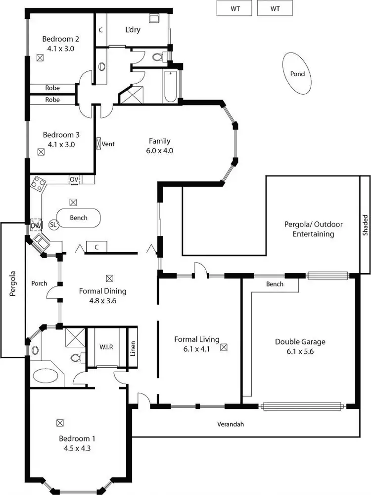 Floorplan of Homely house listing, 5A Hampton St, Hawthorn SA 5062