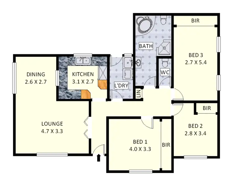 Floorplan of Homely house listing, 15 Dawes Avenue, Regents Park NSW 2143