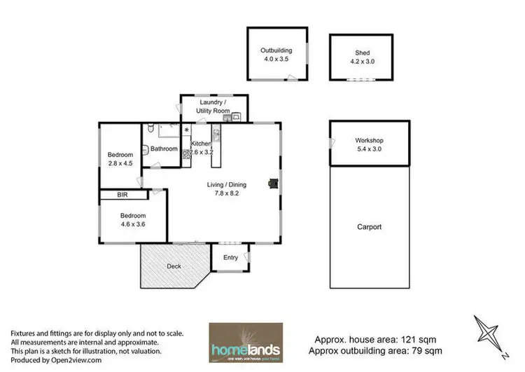 Floorplan of Homely house listing, 82 Scarrs Road, Garden Island Creek TAS 7112