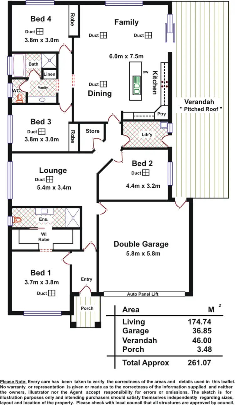 Floorplan of Homely house listing, Address available on request
