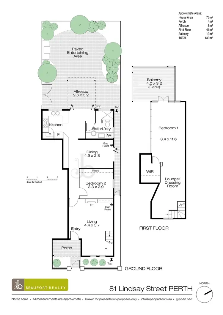 Floorplan of Homely house listing, 81 Lindsay Street, Perth WA 6000