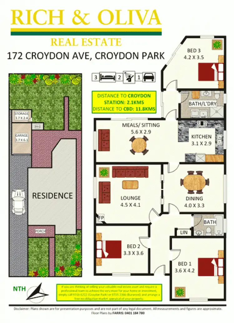 Floorplan of Homely house listing, 172 Croydon Avenue, Croydon Park NSW 2133
