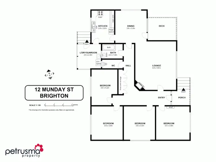 Floorplan of Homely house listing, 12 Munday Street, Brighton TAS 7030