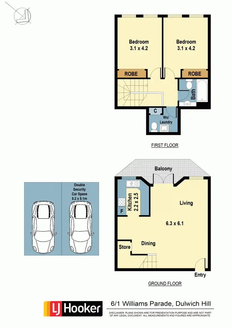 Floorplan of Homely apartment listing, 6/1 Williams Parade, Dulwich Hill NSW 2203