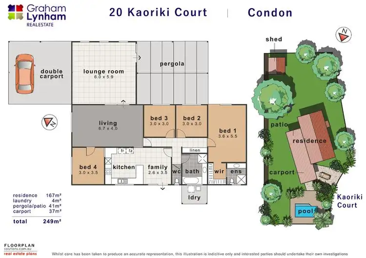 Floorplan of Homely house listing, 20 Kaoriki Court, Condon QLD 4815