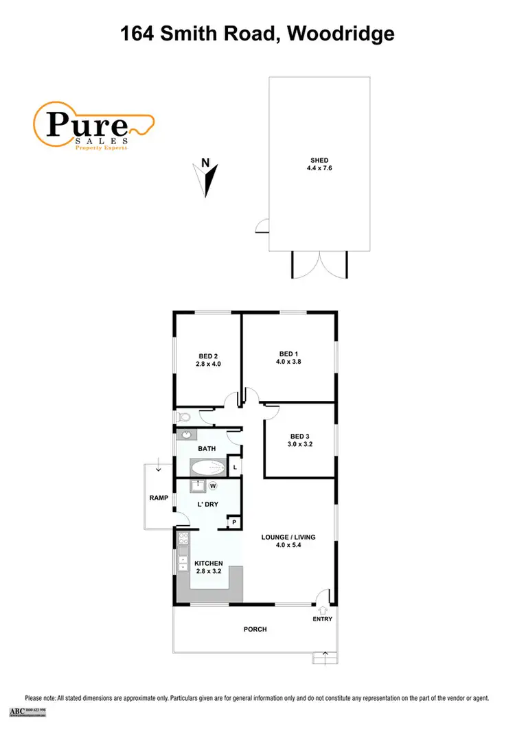 Floorplan of Homely house listing, 164 Smith Road, Woodridge QLD 4114
