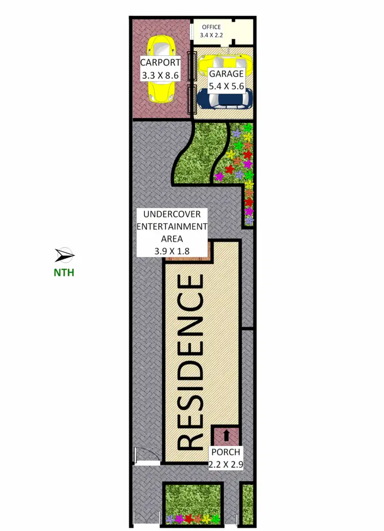 Floorplan of Homely house listing, 35 Windsor Avenue, Croydon Park NSW 2133
