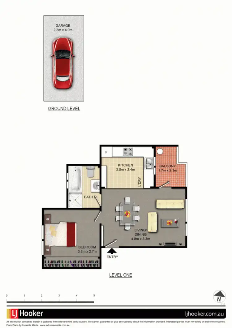 Floorplan of Homely unit listing, 7/50 Myers Street, Roselands NSW 2196