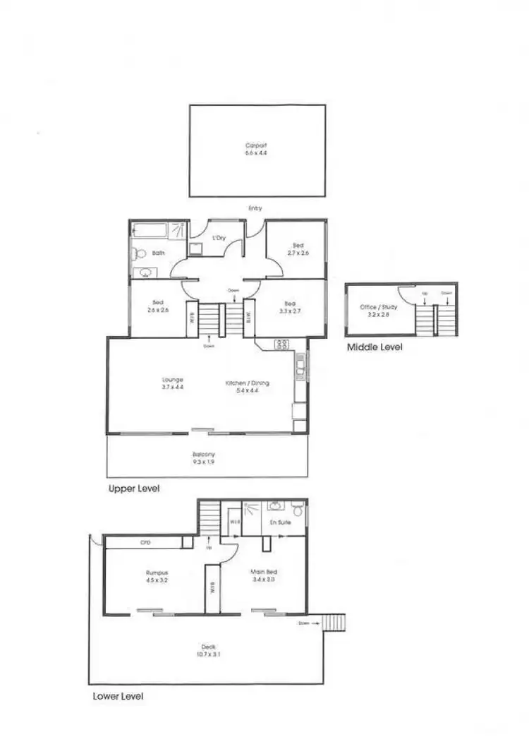Floorplan of Homely house listing, 14 Hammersley Road, Grays Point NSW 2232