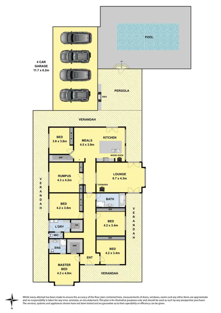 Floorplan of Homely rural property listing, 215 Andersons Road, Barrabool VIC 3221