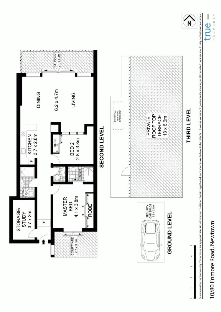Floorplan of Homely apartment listing, 10/80 Enmore Road, Newtown NSW 2042