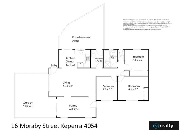 Floorplan of Homely house listing, 16 Moraby Street, Keperra QLD 4054
