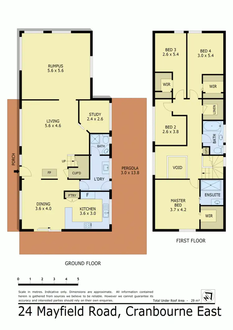 Floorplan of Homely house listing, 24 MAYFIELD ROAD, Cranbourne East VIC 3977