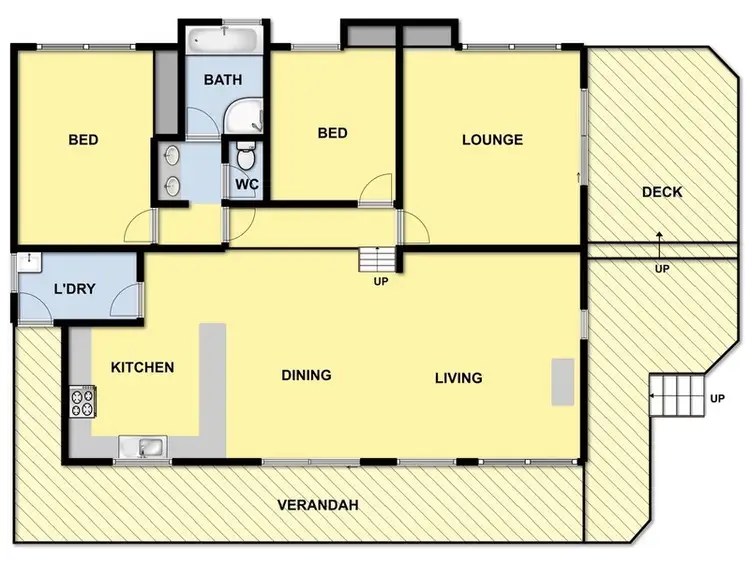 Floorplan of Homely house listing, 17 Boundary Road, Aireys Inlet VIC 3231