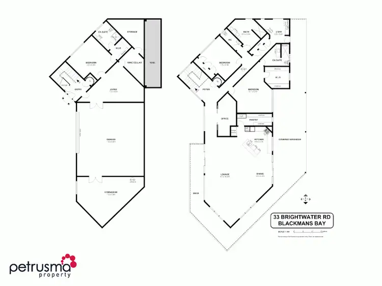 Floorplan of Homely house listing, 33 Brightwater Road, Blackmans Bay TAS 7052
