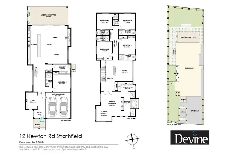 Floorplan of Homely house listing, 12 Newton Road, Strathfield NSW 2135