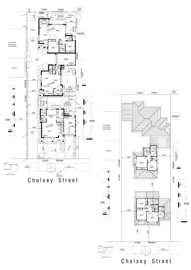 Floorplan of Homely townhouse listing, 1/39 Chelsey Street, Ardeer VIC 3022