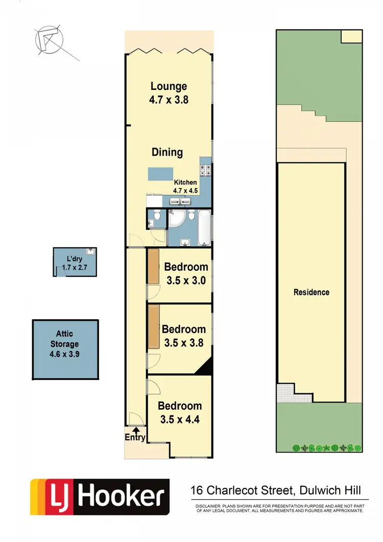 Floorplan of Homely house listing, 16 Charlecot Street, Dulwich Hill NSW 2203