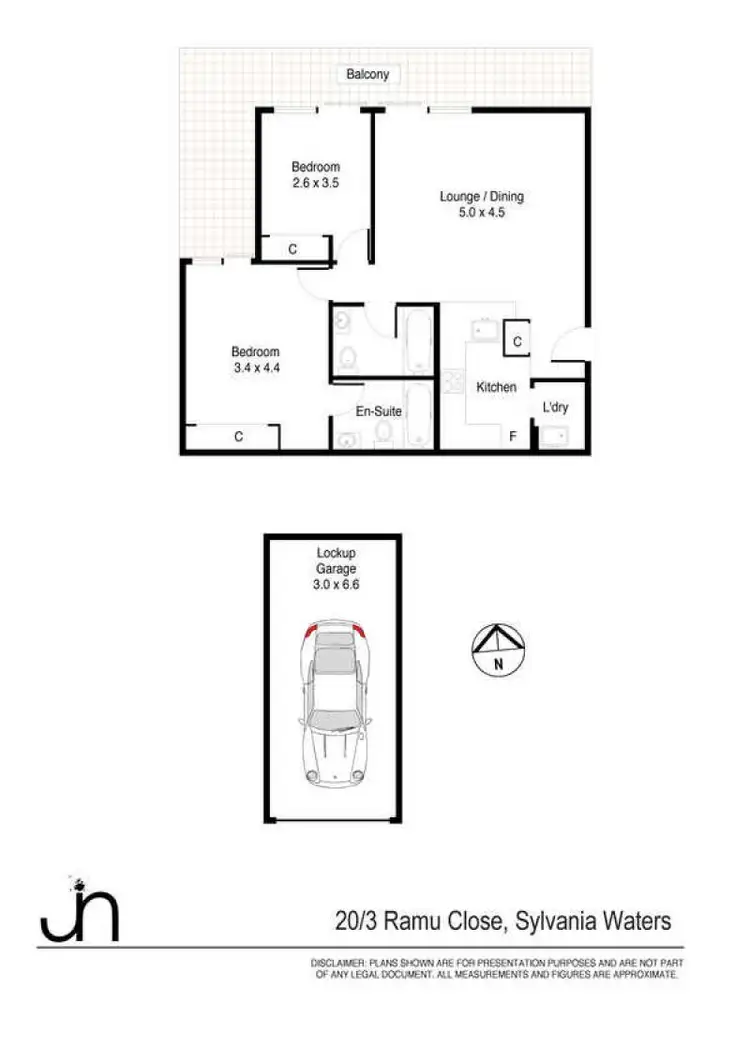 Floorplan of Homely apartment listing, 20/3 Ramu Close, Sylvania Waters NSW 2224