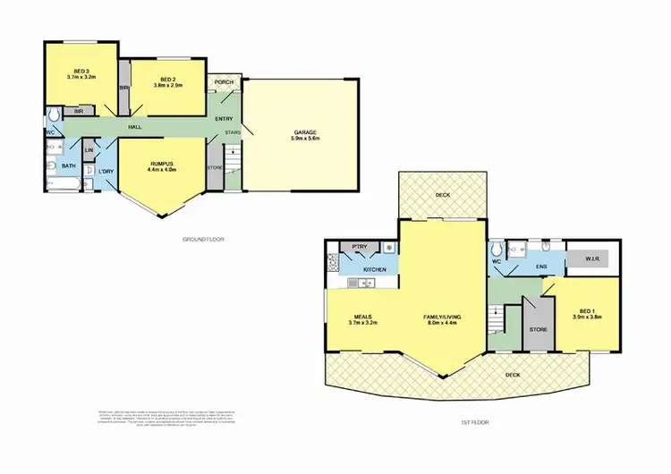Floorplan of Homely house listing, 19 Conside Crescent, Torquay VIC 3228