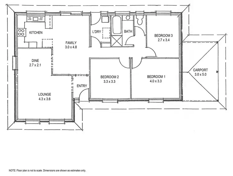 Floorplan of Homely house listing, Address available on request