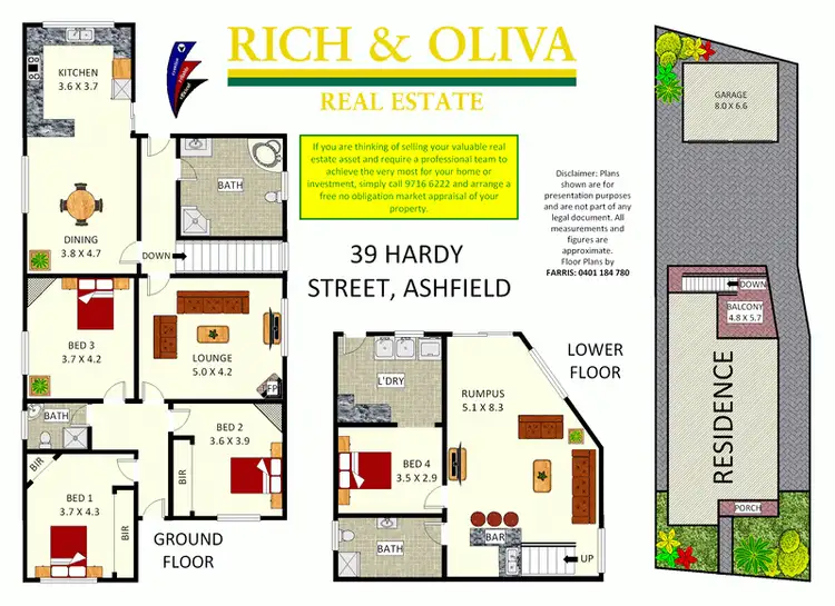 Floorplan of Homely house listing, 39 Hardy Street, Ashbury NSW 2193
