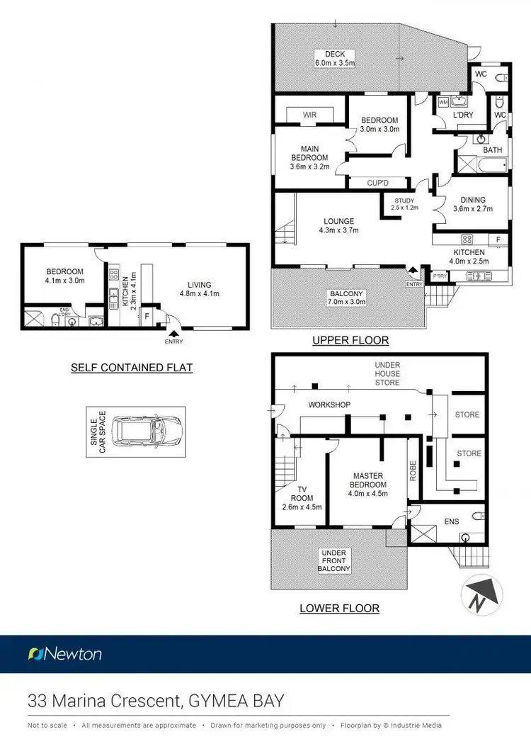 Floorplan of Homely house listing, 33 Marina Crescent, Gymea Bay NSW 2227