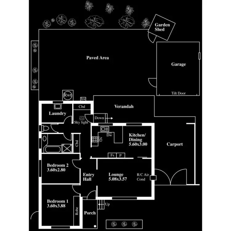 Floorplan of Homely house listing, 30 Glenhelen Road, Morphett Vale SA 5162