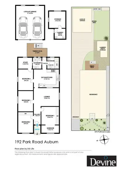 Floorplan of Homely house listing, 192 Park Road, Auburn NSW 2144