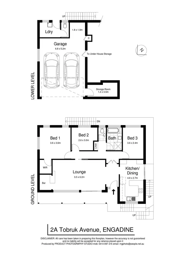 Floorplan of Homely house listing, 2A Tobruk Avenue, Engadine NSW 2233