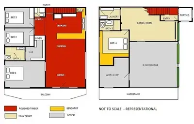 Floorplan of Homely townhouse listing, 2/93 Albert Street, Unanderra NSW 2526