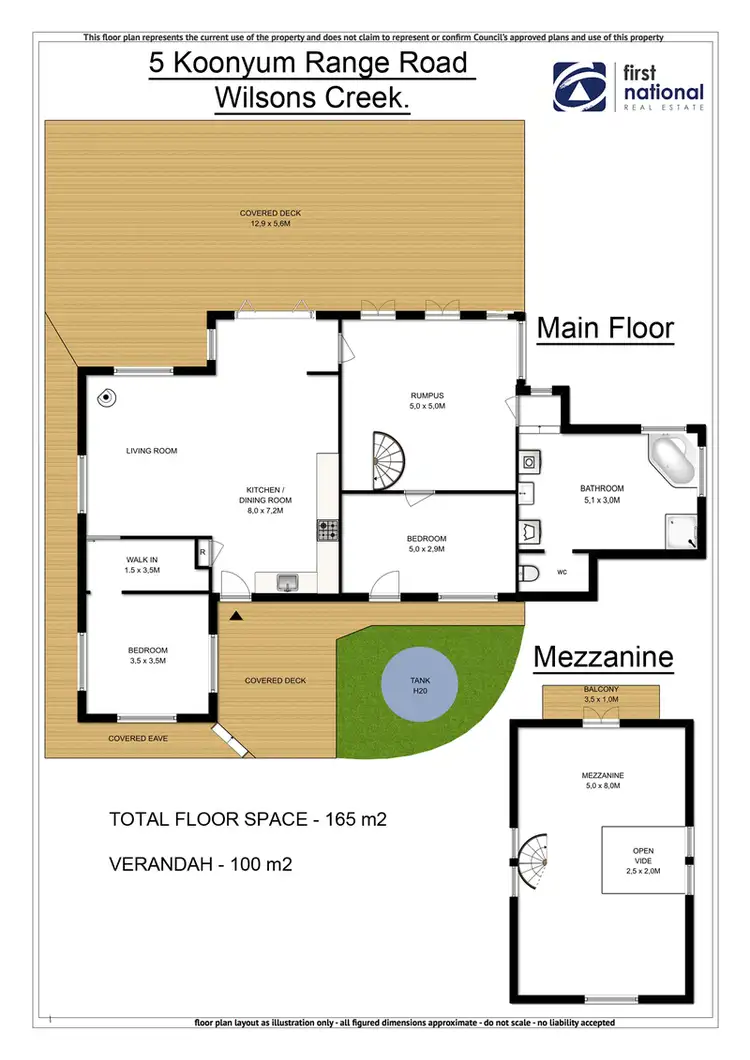 Floorplan of Homely house listing, 5 Koonyum Range Road, Wilsons Creek NSW 2482
