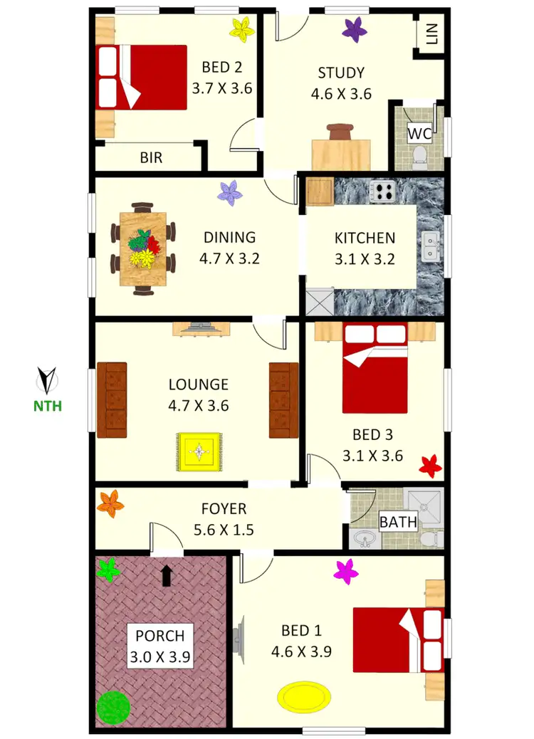 Floorplan of Homely house listing, 52 Third Street, Ashbury NSW 2193
