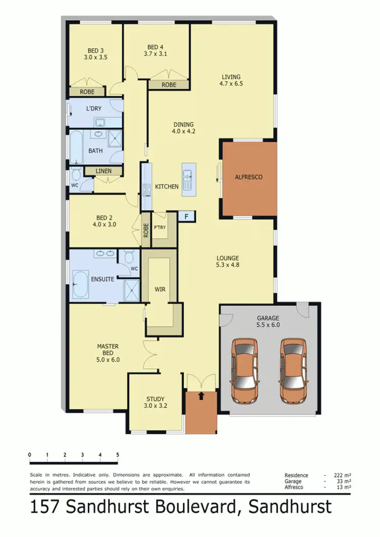 Floorplan of Homely house listing, 157 SANDHURST BOULEVARD, Sandhurst VIC 3977