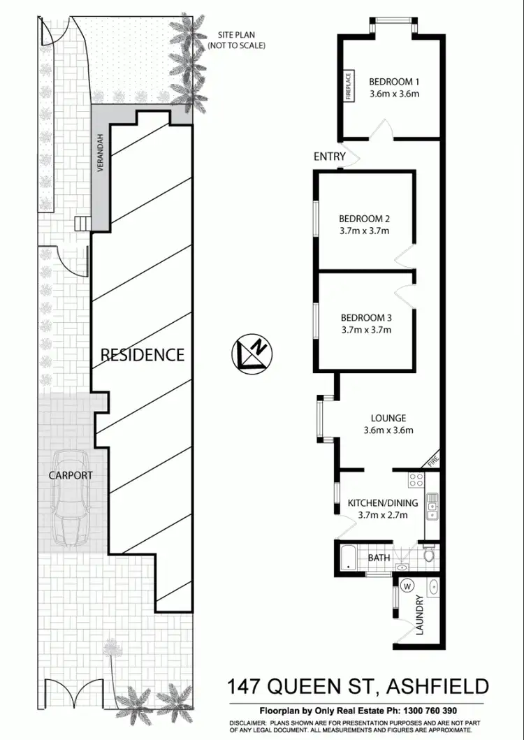 Floorplan of Homely house listing, 147 Queen Street, Ashfield NSW 2131