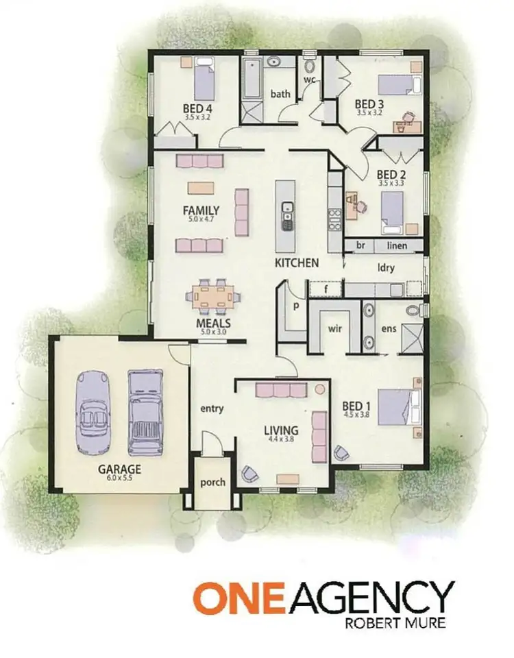 Floorplan of Homely house listing, 12 Quinny Street, Koo Wee Rup VIC 3981