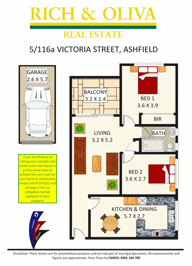 Floorplan of Homely apartment listing, 5/116A Victoria Street, Ashfield NSW 2131