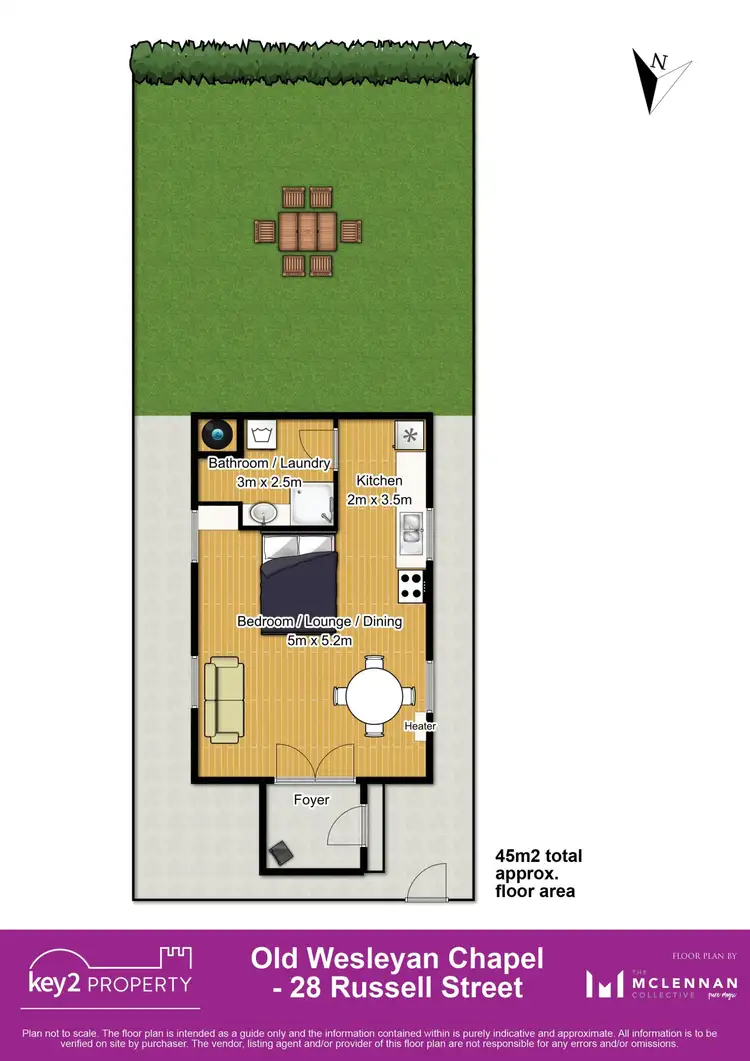 Floorplan of Homely house listing, 28 Russell Street, Evandale TAS 7212