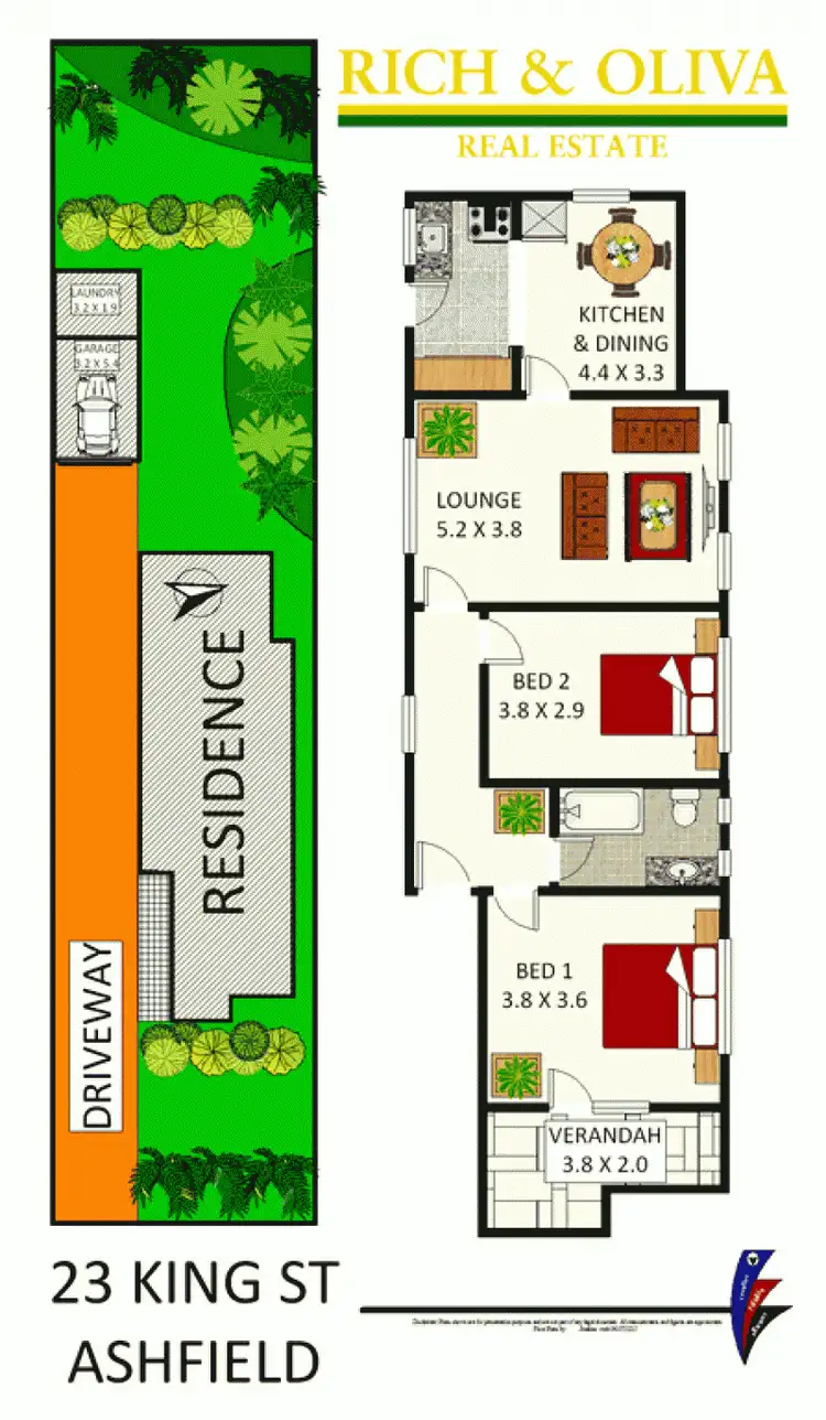 Floorplan of Homely block of units listing, 23 King Street, Ashfield NSW 2131