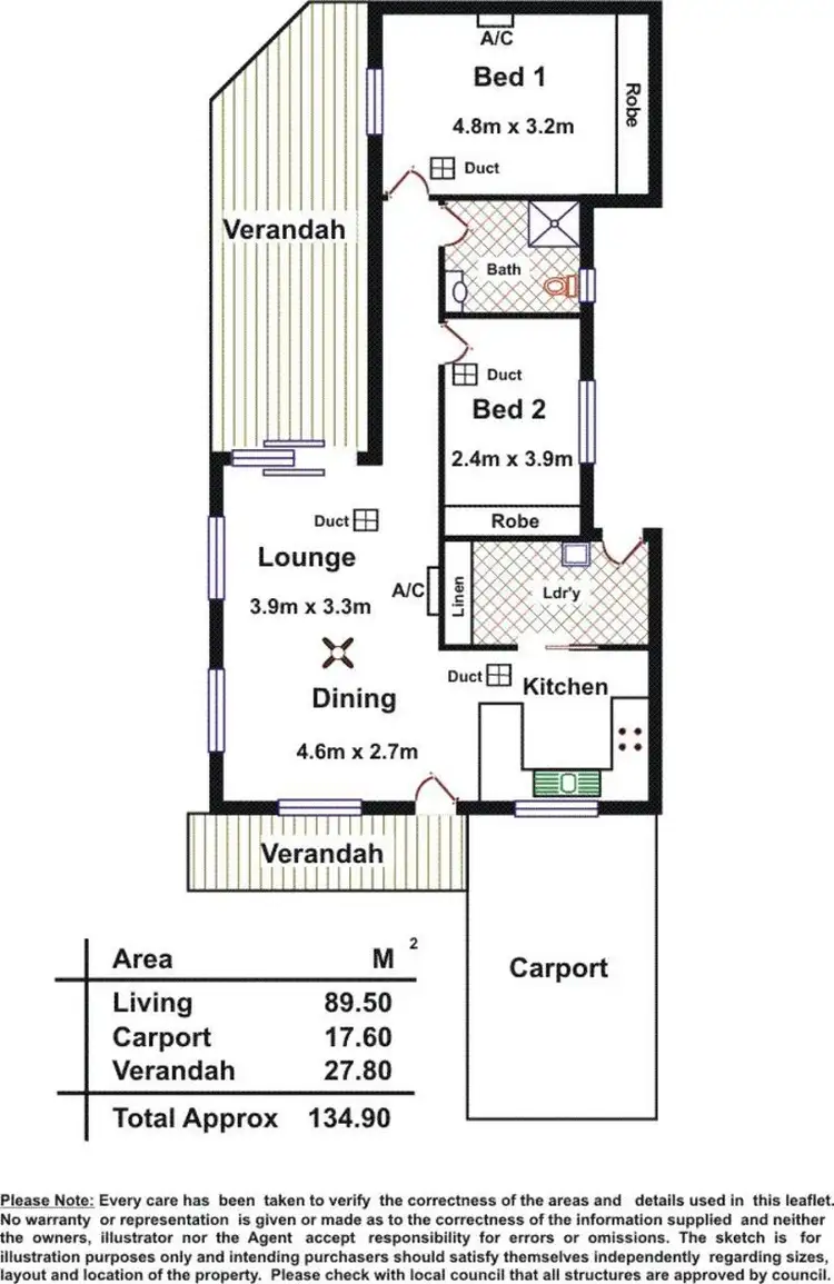 Floorplan of Homely unit listing, Address available on request