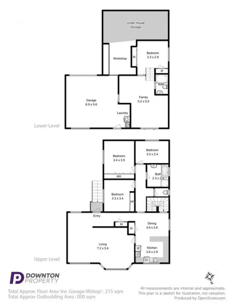 Floorplan of Homely house listing, 22 Caversham Road, West Moonah TAS 7009