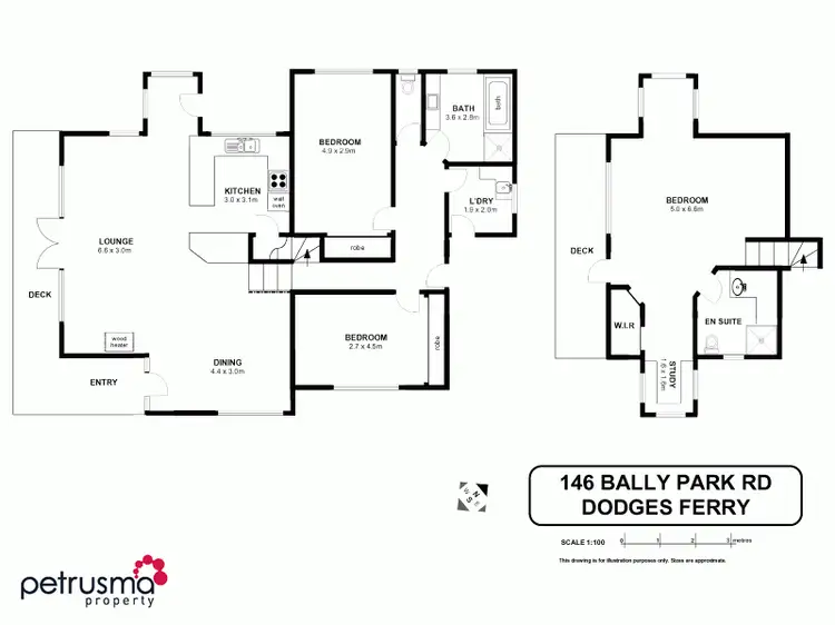 Floorplan of Homely house listing, 146 Bally Park Road, Dodges Ferry TAS 7173