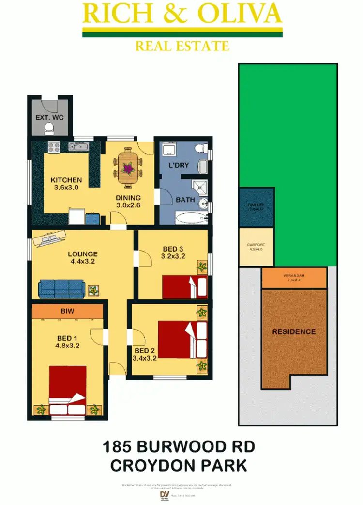 Floorplan of Homely house listing, 185 Burwood Road, Croydon Park NSW 2133
